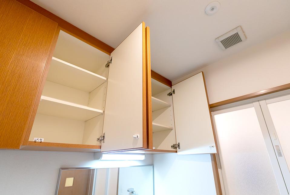 洗面上収納