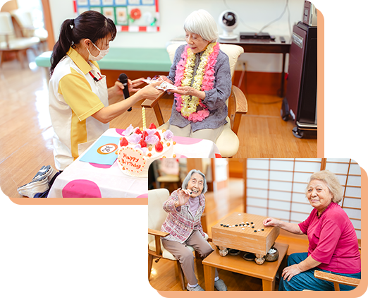 誕生日会・囲碁