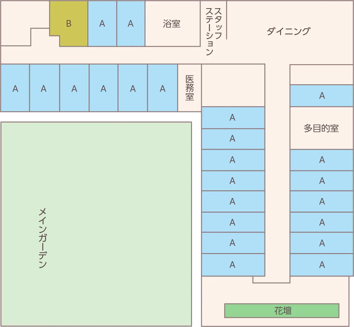 フロアマップ2階