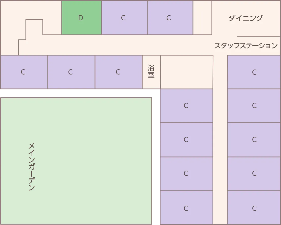 フロアマップ3階