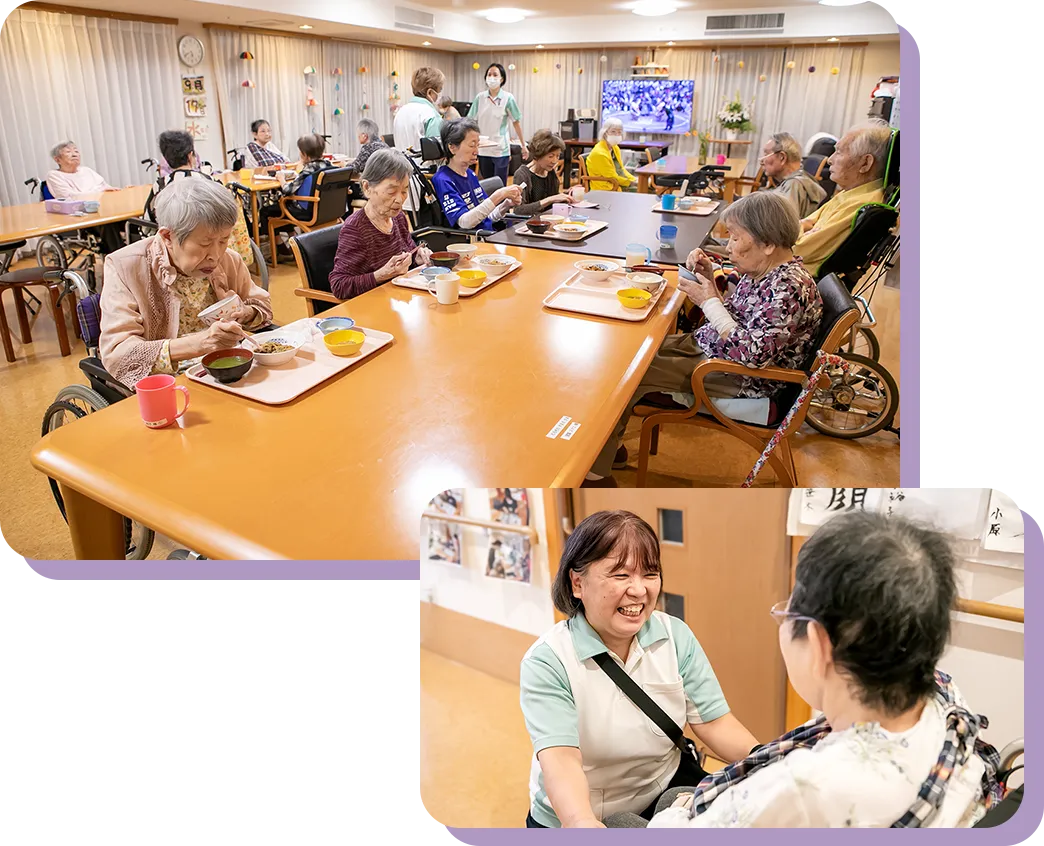 食事・介護イメージ